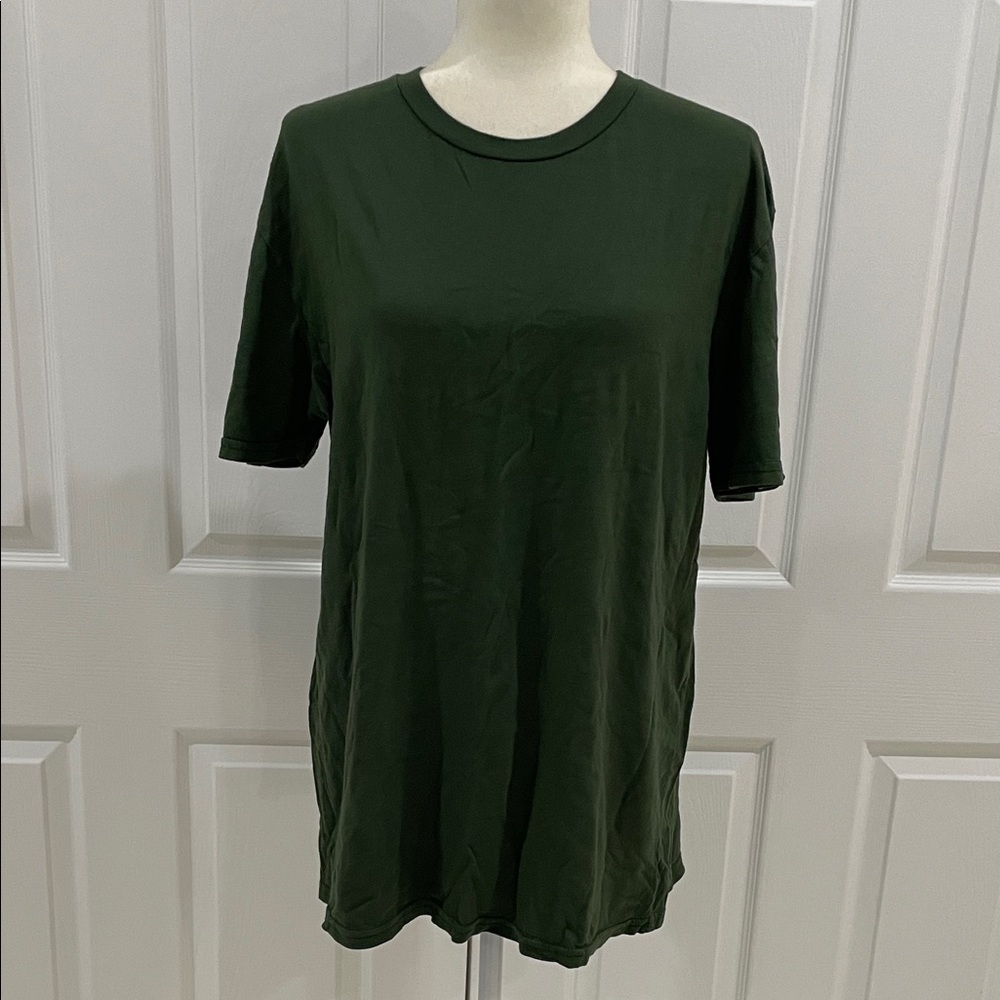 Blue 84 Olive Green Tee Tshirt NWOT